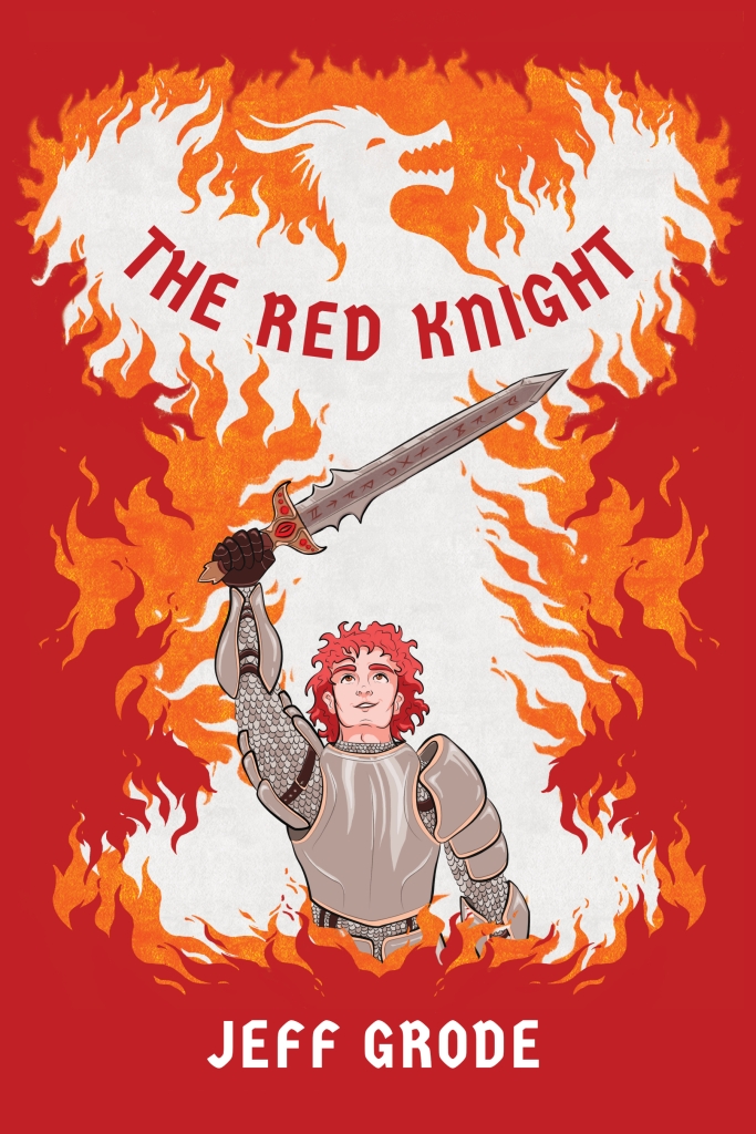 This image has an empty alt attribute; its file name is front-cover-the-red-knight2.jpg